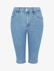 Bermuda push up en jean - Bleu - 4