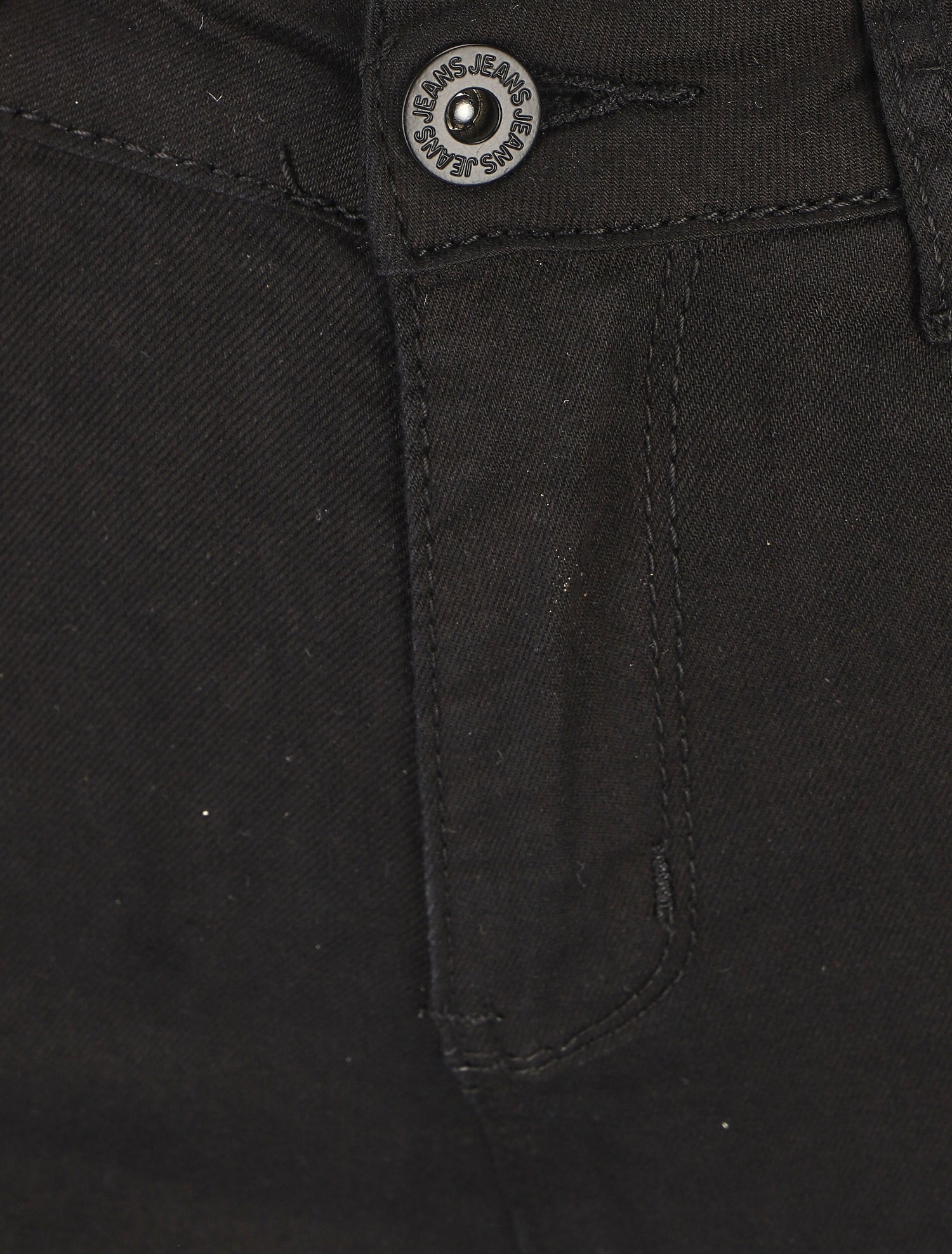 Bermuda push up uni coupe droite - Noir - 3