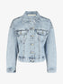 Veste en jean oversize - Bleu clair - 4