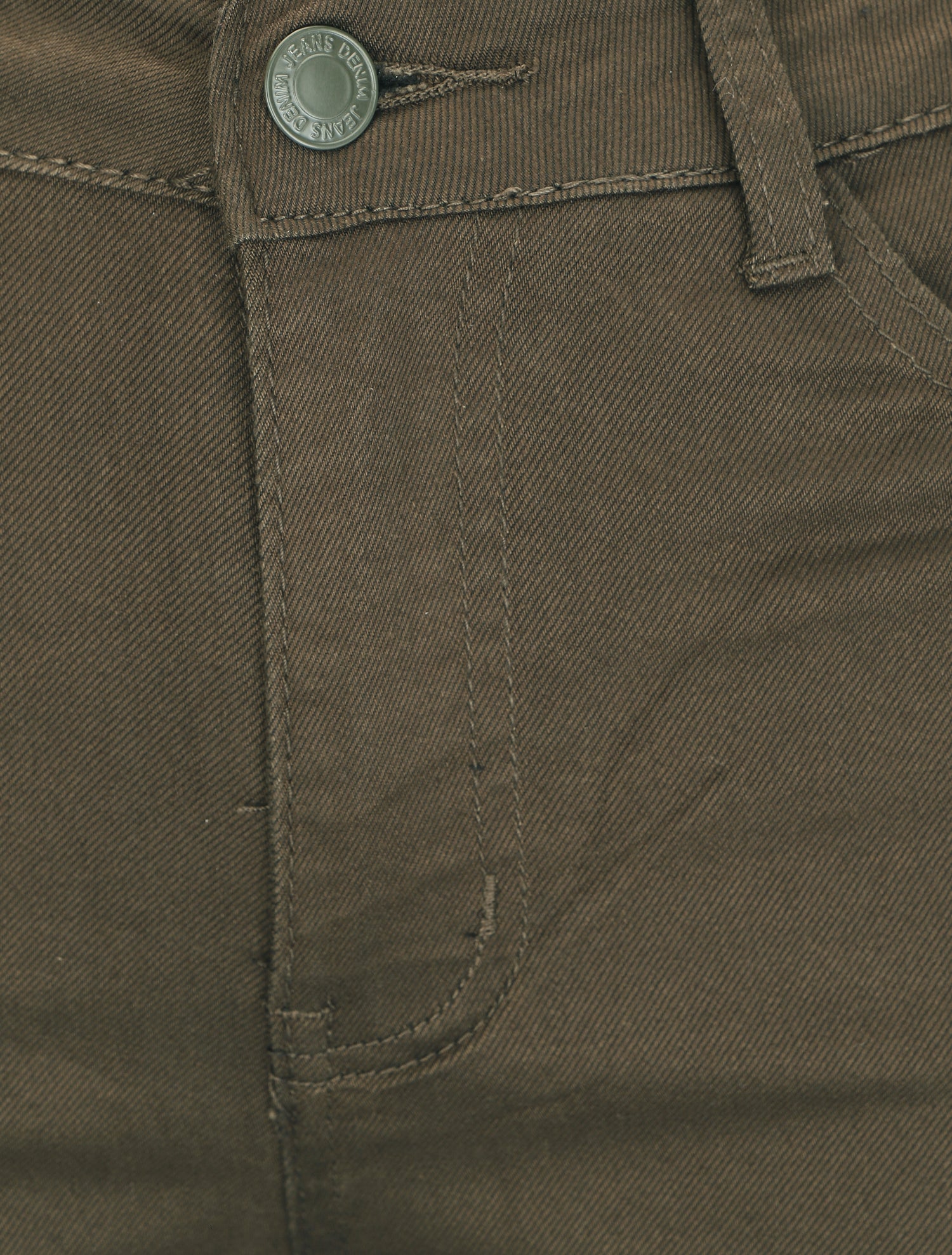 Jean uni taille standard coupe flare - Kaki - 3
