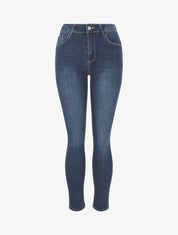 Jean slim push up taile standard - Bleu - 1