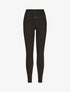 Jean effet ventre gainé coupe skinny - Noir - 1