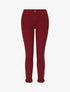 Jean slim taille standard à perles - Bordeaux - 1