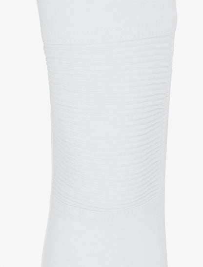 Jean uni à genoux renforcés coupe slim - Blanc - 3
