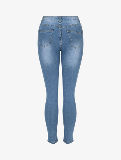 Jean classique coupe skinny - Bleu - 2