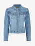Veste droite en jean - Bleu - 4