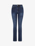 Jean push up classique coupe slim - Bleu brut - 1