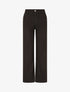 Jean droit push up taille haute - Noir - 4