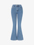 Jean push up coupe flare - Bleu - 4