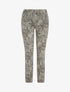 Jean slim imprimé feuillage - Kaki - 4