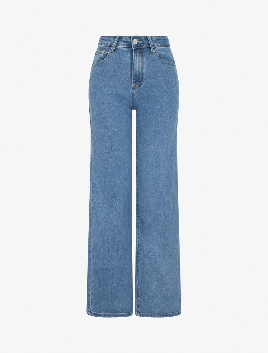 Jean push up coupe droite - Bleu - 4