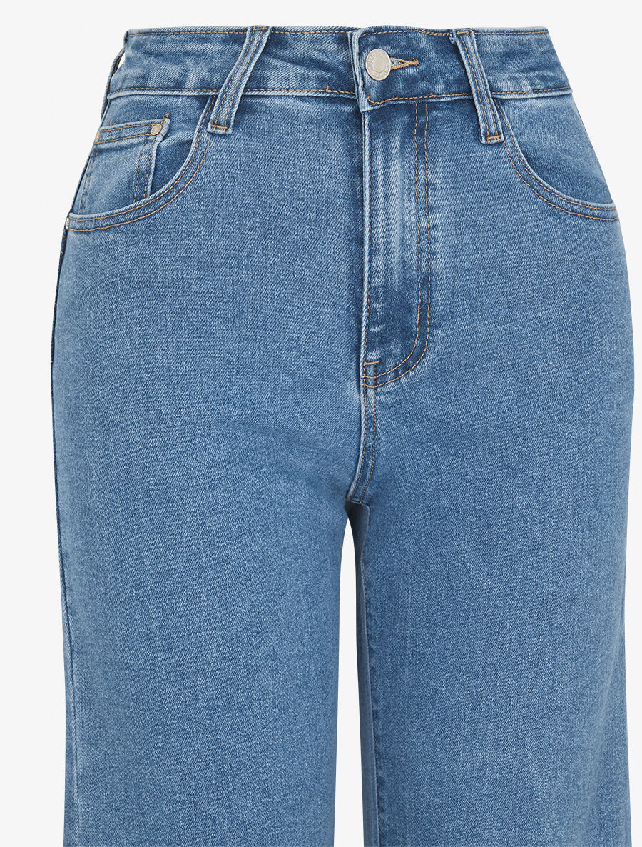 Jean push up coupe droite - Bleu - 3