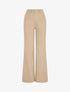 Jean coupe ample taille haute - Beige - 4