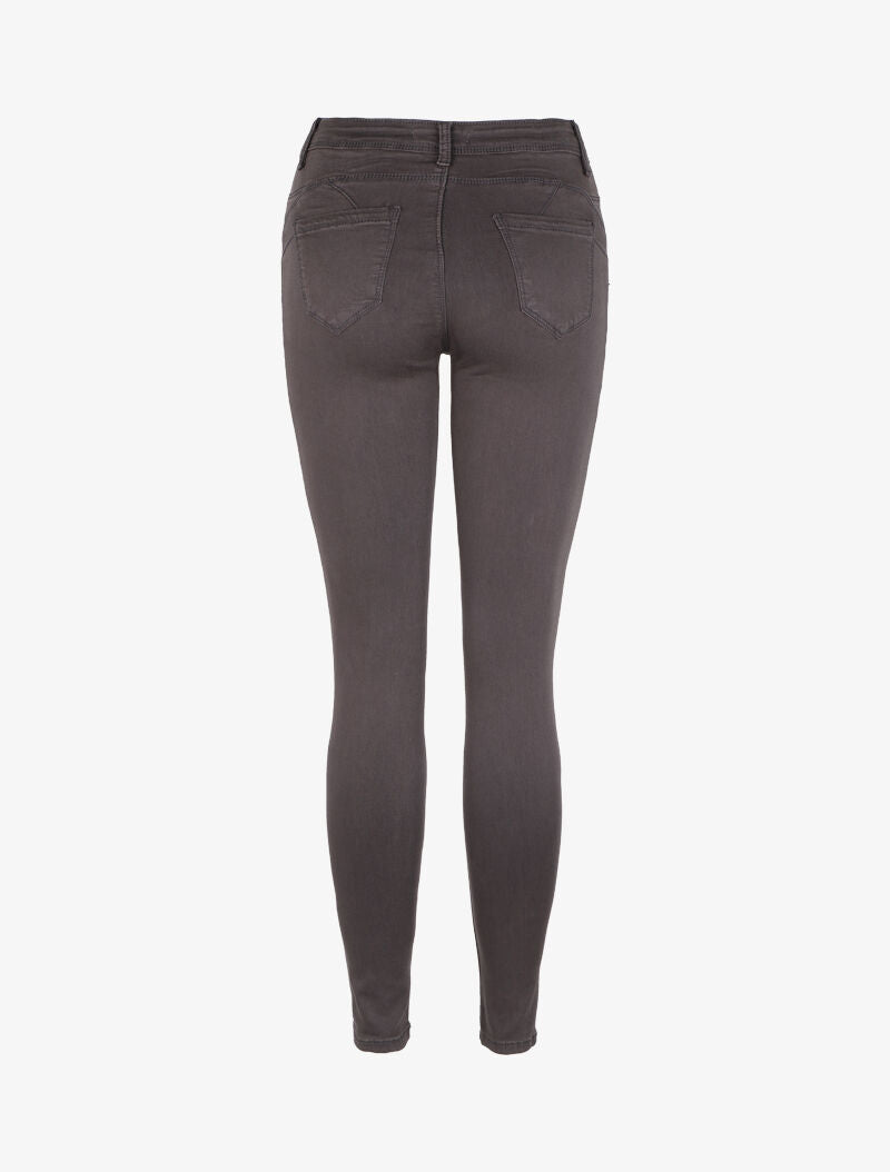 Jean slim stretch - Gris - 2