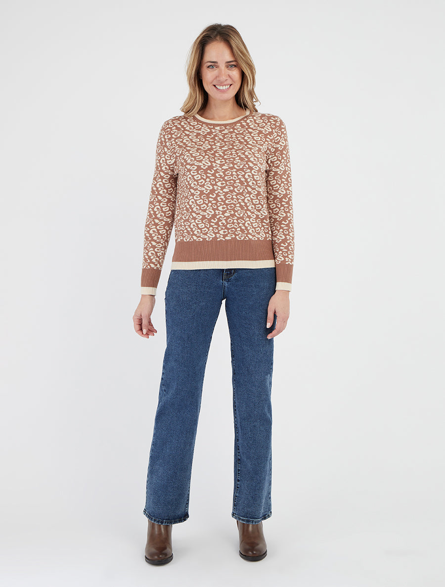 Hoog getailleerde, verwassen jeans. - Ongerept blauw