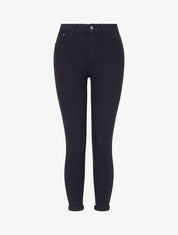Jean skinny taille standard - Marine - 1