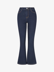 Jean classique coupe flare - Bleu - 1