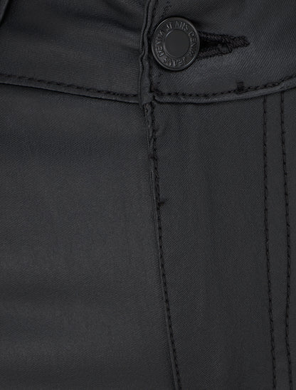 Jean push up enduit - Noir - 3