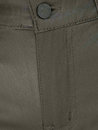 Jean push up enduit - Kaki - 3