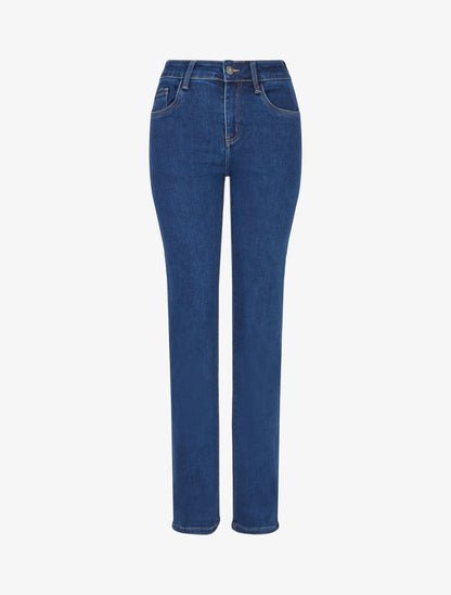Jean standard coupe droite - Bleu - 1