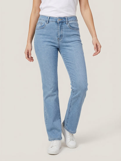 Jean rechte snit - Blauw