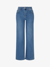 Jean classique wide leg coupe droite - Bleu - 1