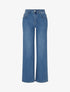 Jean classique wide leg coupe droite - Bleu - 1