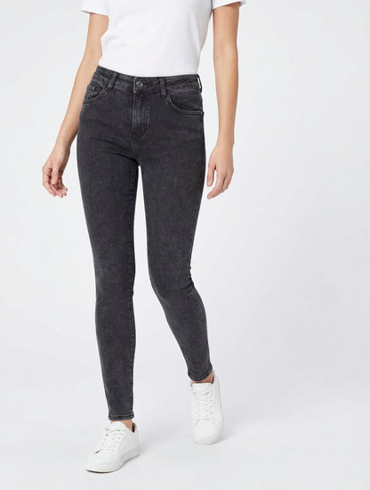 Jean klassieke skinny fit - Zwart