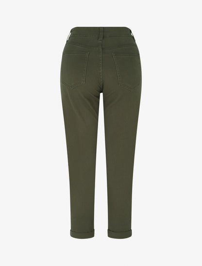 Jean mom taille haute - Kaki - 2