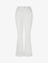 Jean flare push-up à taille haute - Blanc - 1