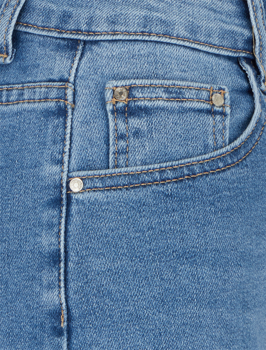 Short en jean - Bleu - 3