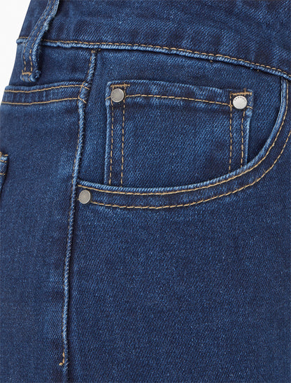Jean standard wide leg - Bleu - 3