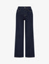 Jean stretch coupe ample - Bleu brut - 1