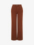 Jean uni wide leg - Rouille - 1