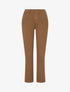 Jean slim uni taille haute - Camel - 1