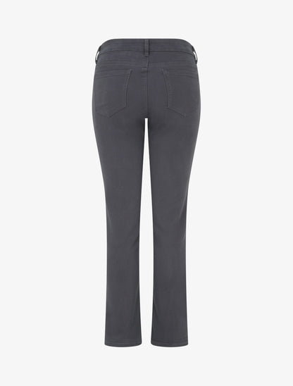 Jean uni coupe droite - Gris foncé - 2