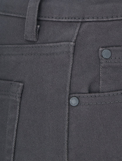 Jean uni coupe droite - Gris foncé - 3