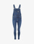Salopette en jean coupe skinny - Bleu - 1
