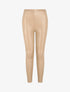Legging ultra skinny en simili - Taupe - 1