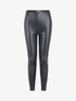 Legging ultra skinny en simili - Marine - 1