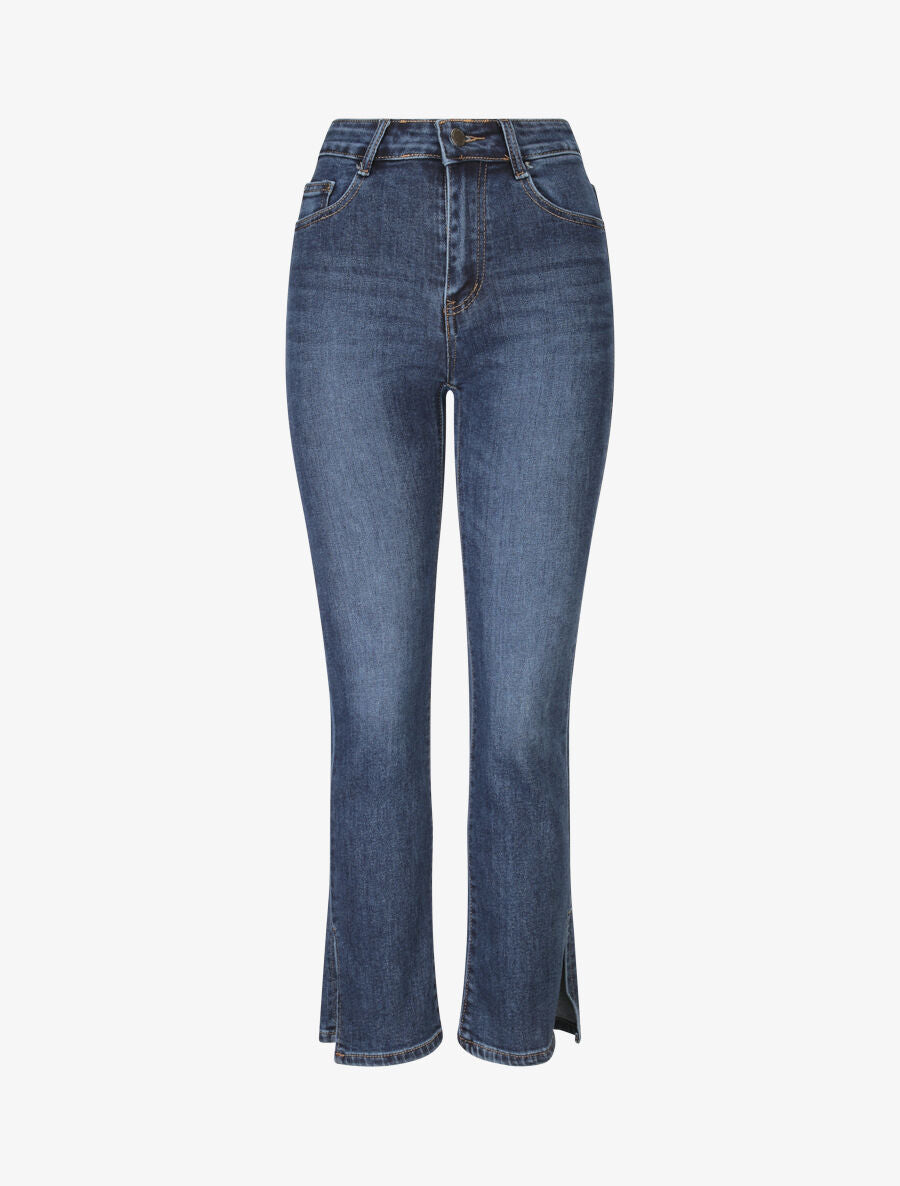 Jean bootcut à taille standard - Bleu - 4