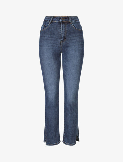 Jean bootcut à taille standard - Bleu - 4