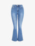 Jean flare délavé extra long - Bleu - 3