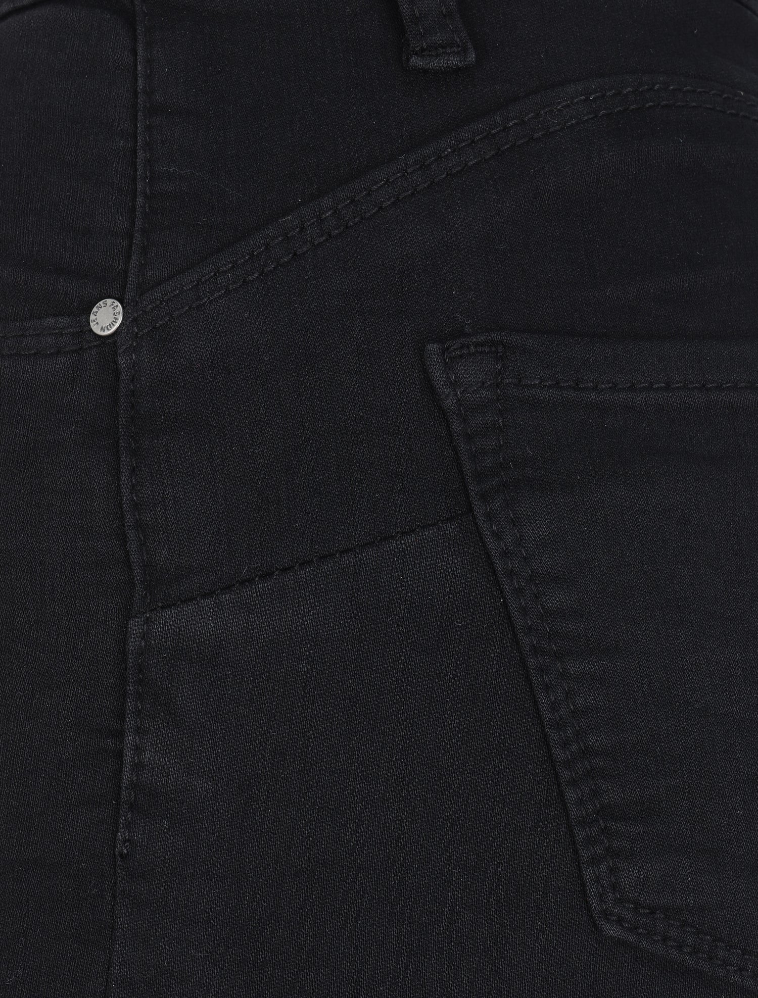 Jean skinny push up à taille basse - Noir - 3
