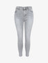 Jean skinny effet blanchi - Gris clair - 4