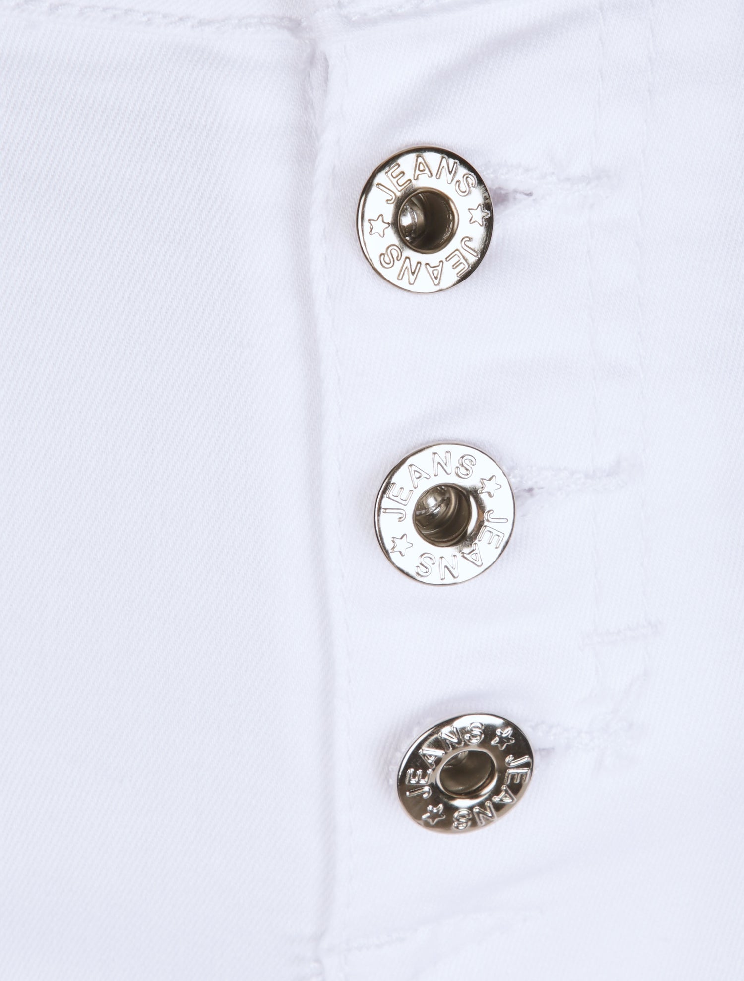 Jean slim effet froissé - Blanc - 3