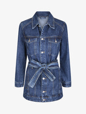 Veste en jean oversize - Bleu denim - 1