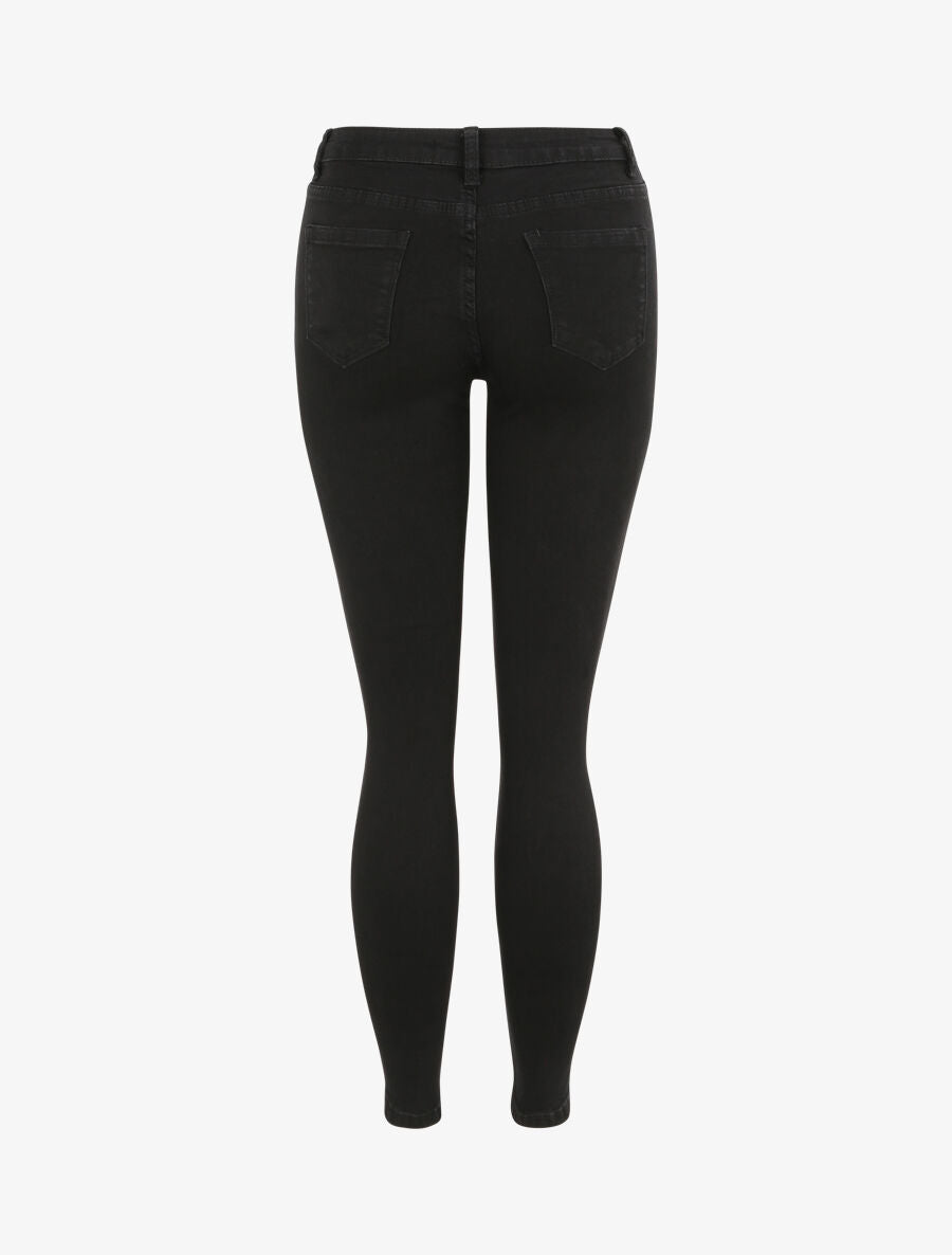 Jean slim taille standard - Noir - 2