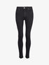Jean skinny uni - Noir - 1