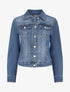 Veste en jean coupe droite - Bleu denim - 4